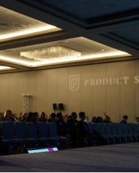 Conference hall set up by our crew