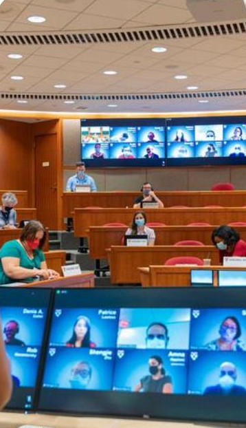 Digital classroom with video collaboration